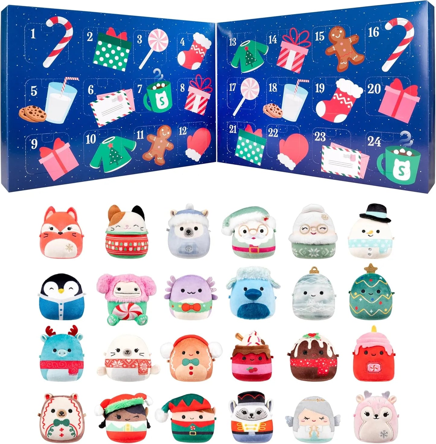 24-Day Holiday Plush Advent Calendar