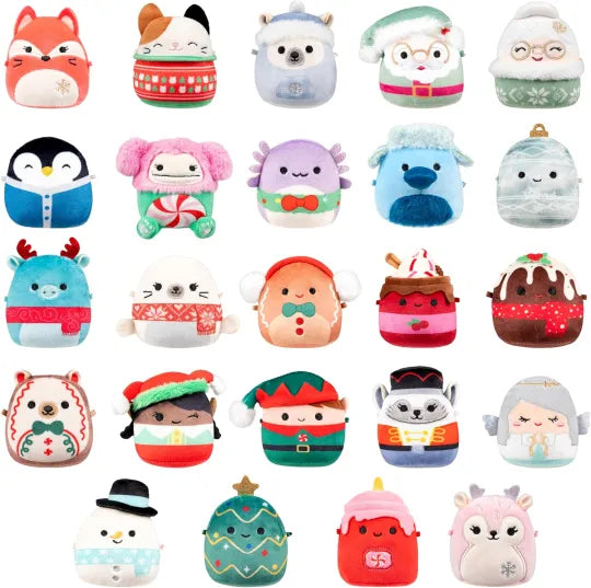 24-Day Holiday Plush Advent Calendar